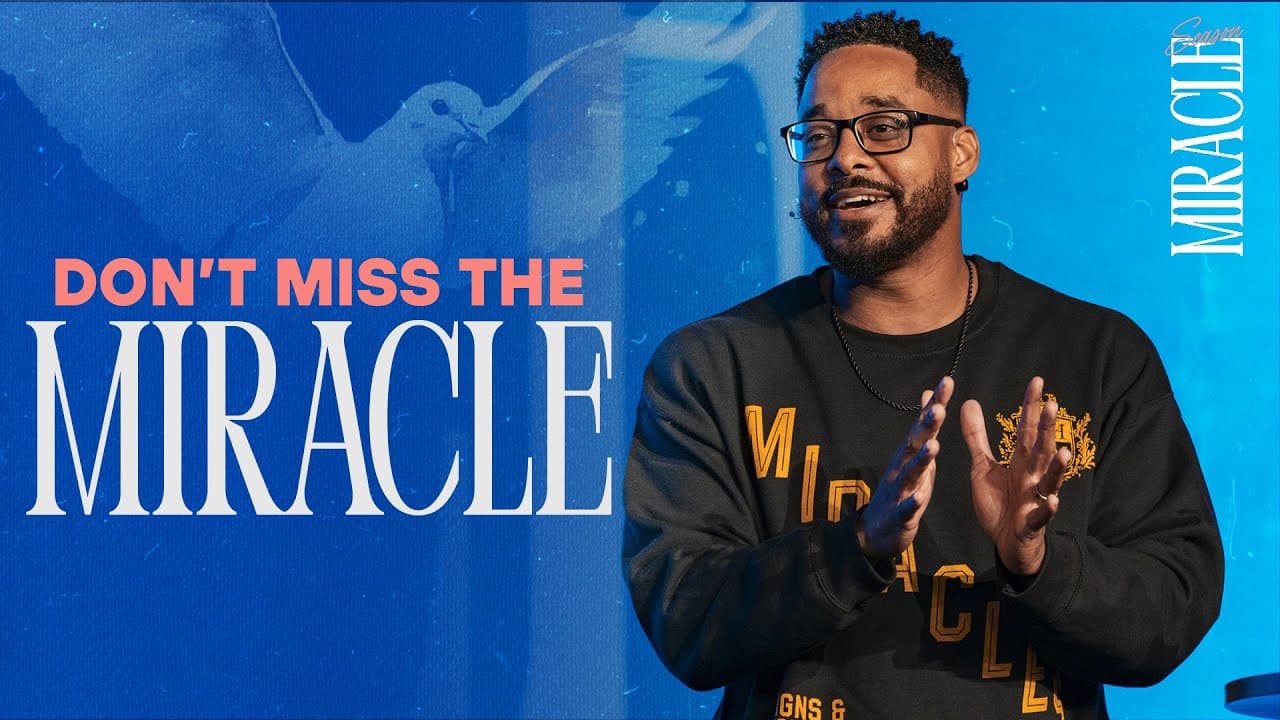 Don’t Miss The Miracle //  Miracle vs. Mundane Miracle Season // Pastor Aaron Chapman //Alive Church