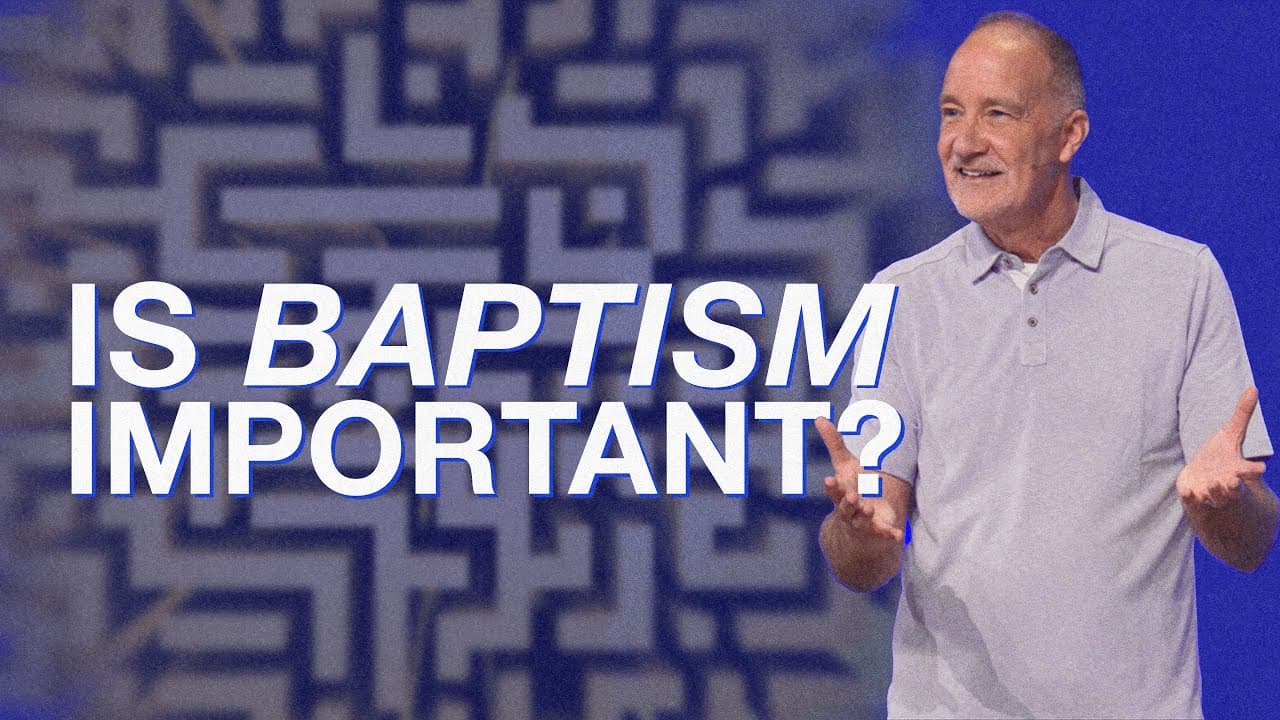 The Importance Of Baptism | One Thing | Dave Stone