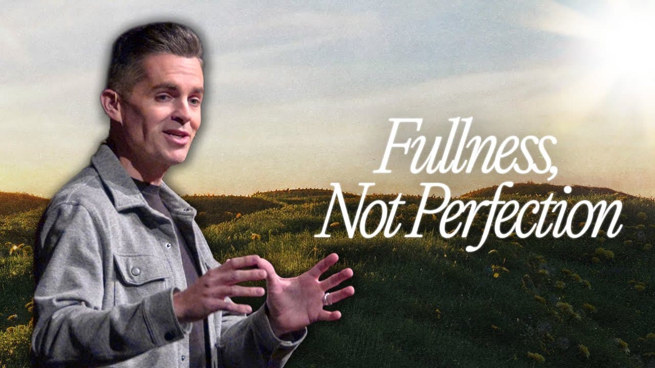 Fullness, Not Perfection: Unlock the Spirit’s Power Today
