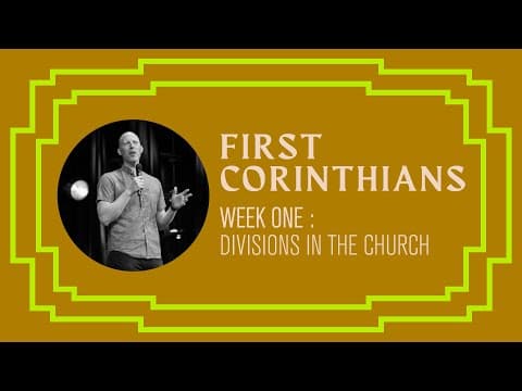1 Corinthians: Make Us One | Lee McDerment
