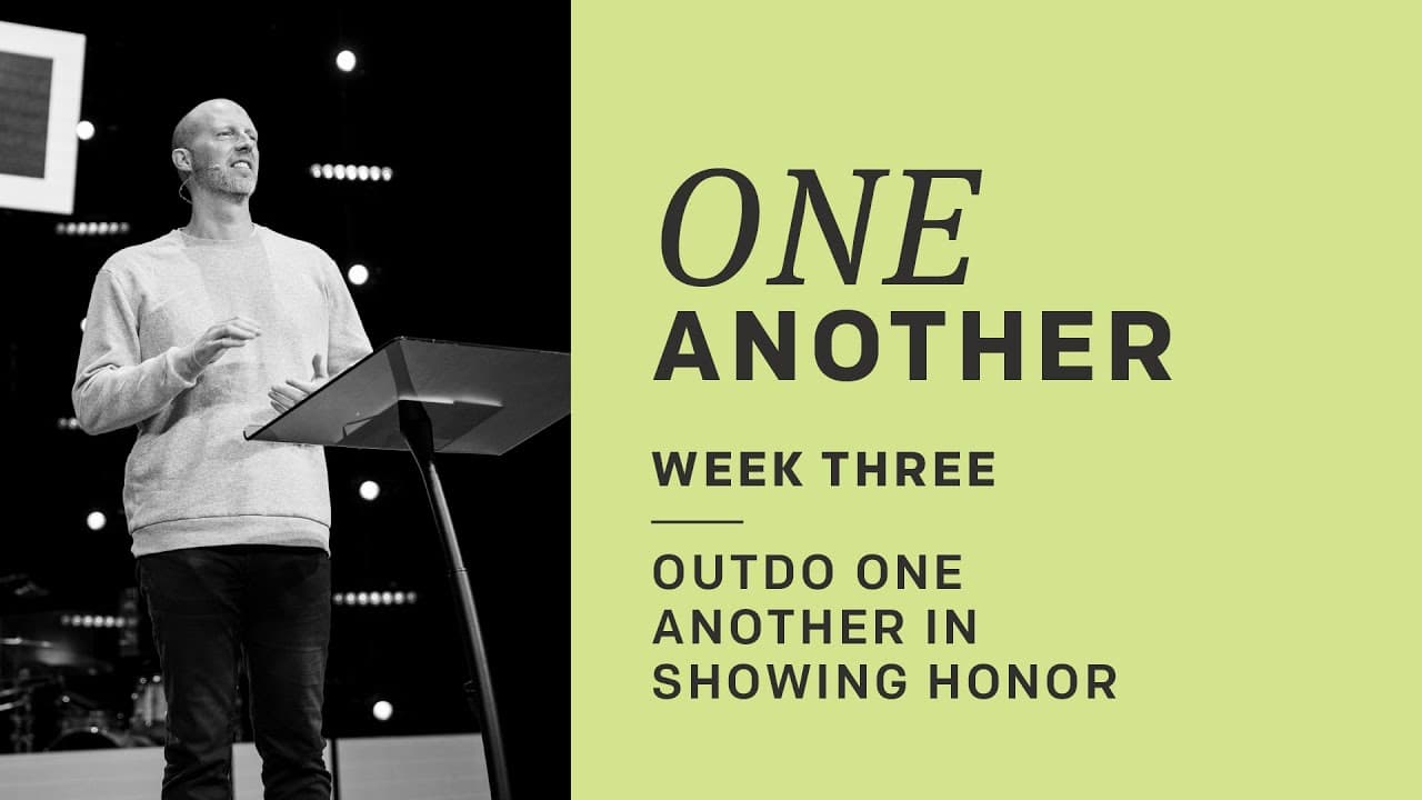 Outdo One Another in Showing Honor | Lee McDerment