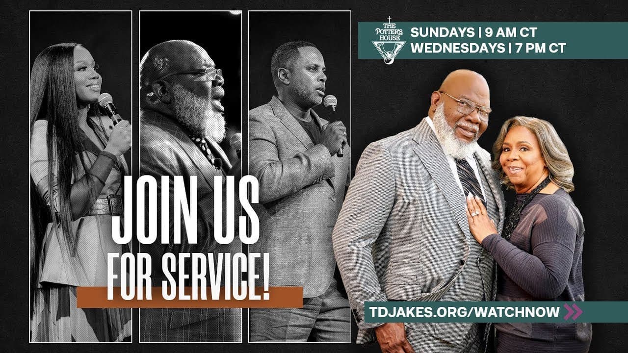 Join us tonight for Wednesday Night Bible Study at The Potter's House of Dallas!
