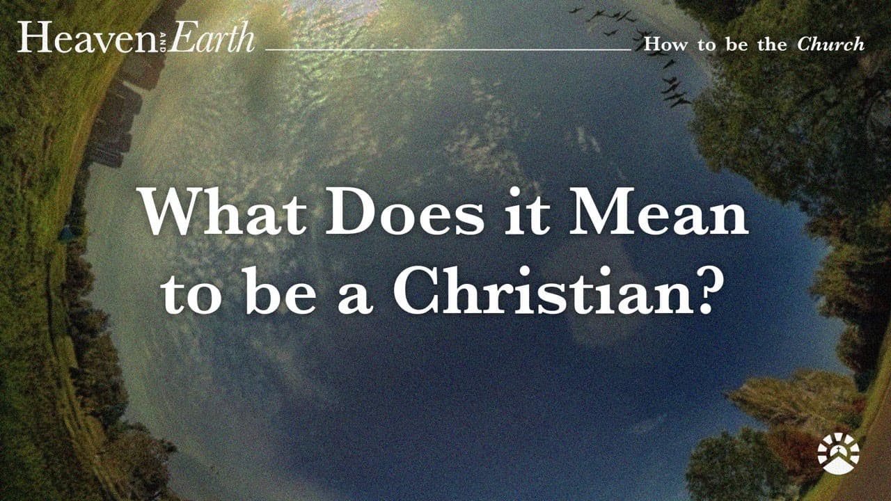 What Does it Mean to be a Christian? | Ephesians 1:1-3 | Conrad MacIntyre | SRCC