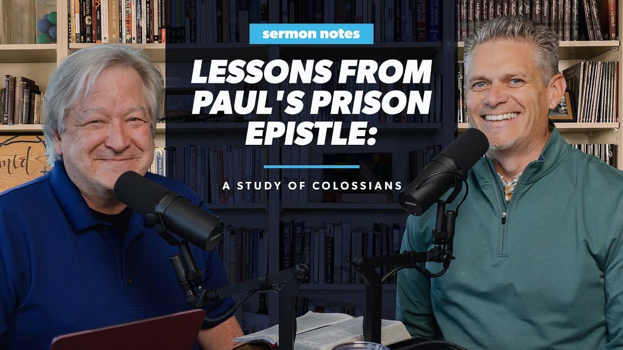 Lessons from Paul's Prison Epistle: A Study of Colossians