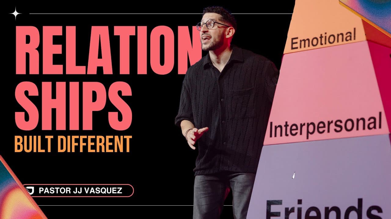 How To Do Relationships The Right Way- Pastor JJ Vasquez
