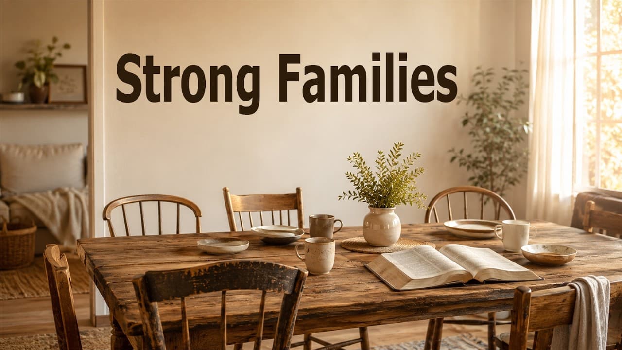 Strong Families: A House Built on the Rock