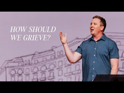 How should we grieve? | John Alexander