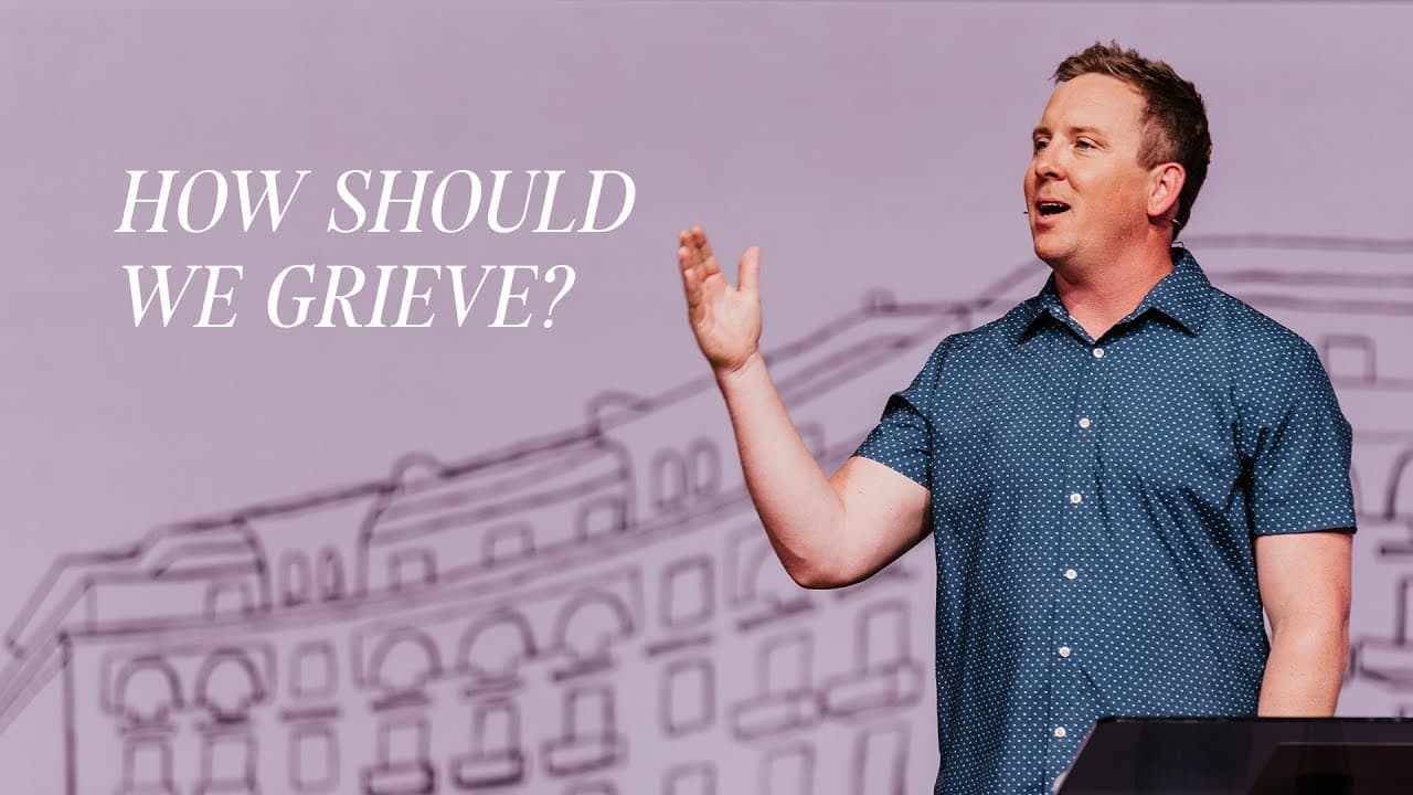 How should we grieve? | John Alexander