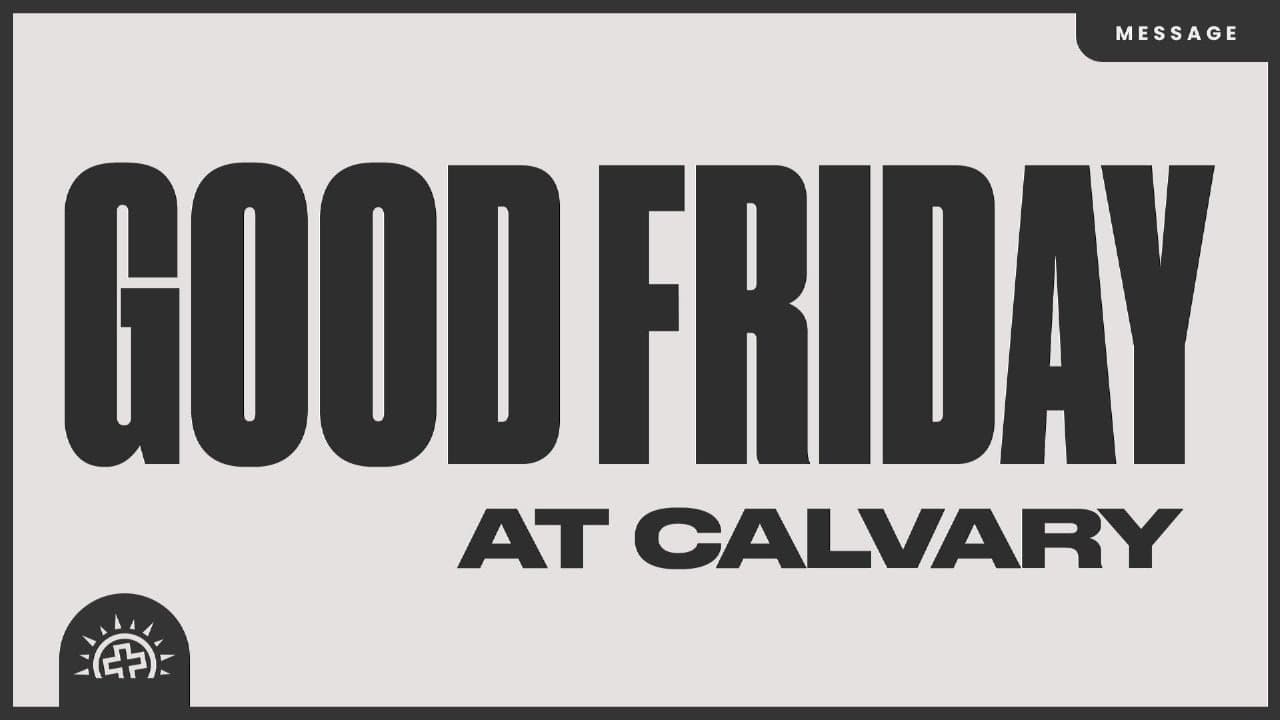 Living Proof - Good Friday 2026 | Doug Sauder | Luke 1