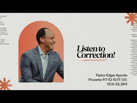 Proverbs: Listen to Correction