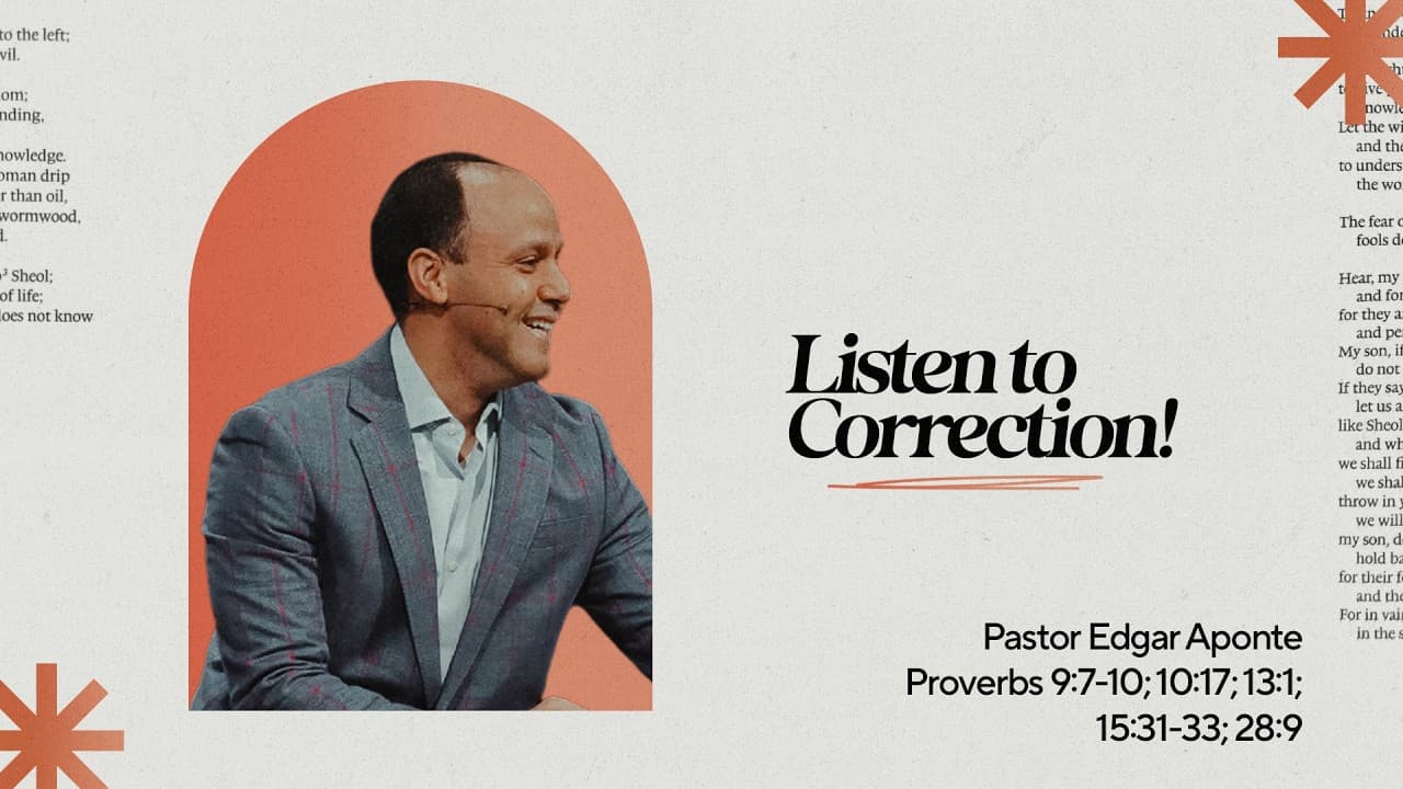 Proverbs: Listen to Correction