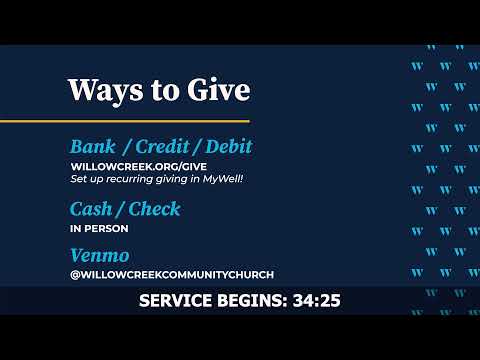 Willow Creek Online Live Service