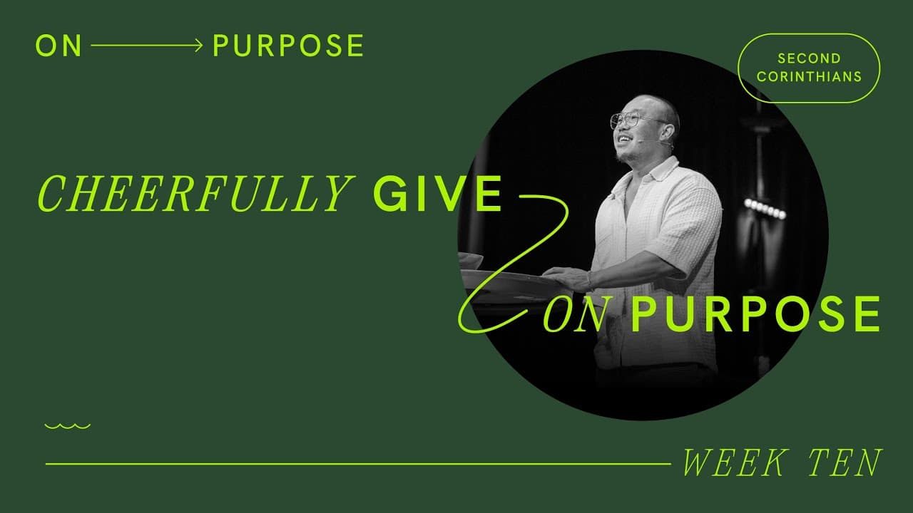 Cheerfully Give | Dan Lian