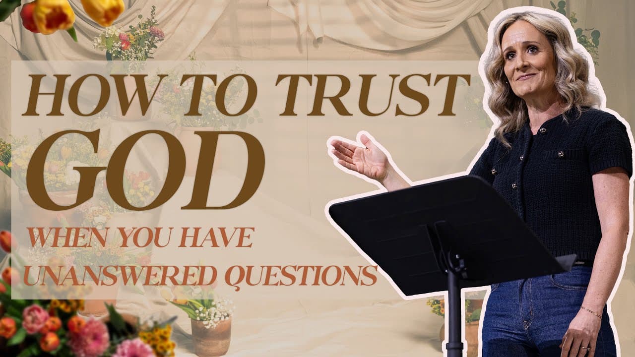 How To Trust God | Tough Questions For Christianity | Jaime Wooldridge