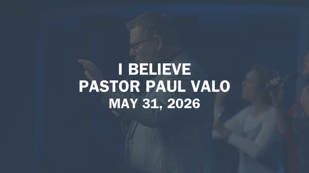 Christ Church of Orlando | I Believe - Week 6 | Pastor Paul Valo | 11AM
