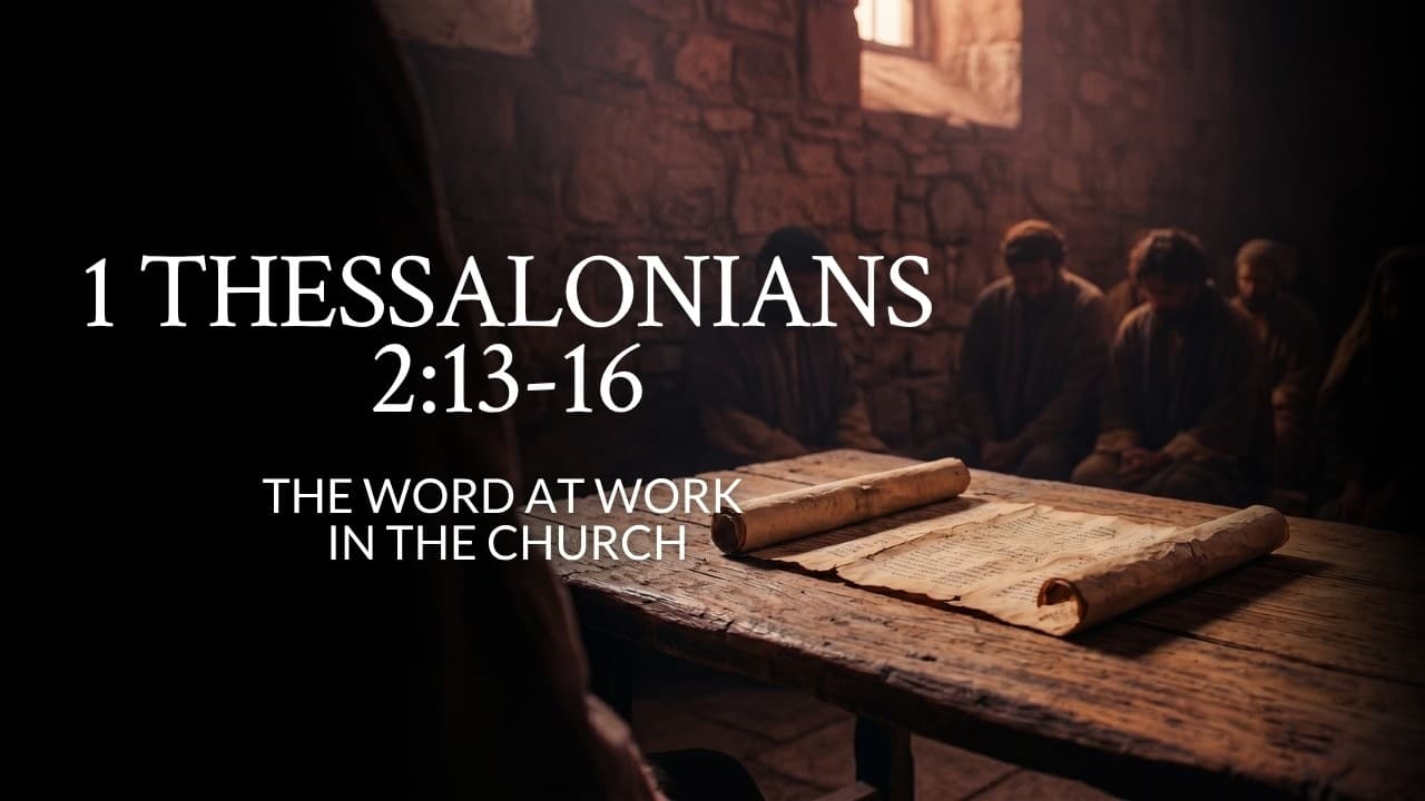 1 Thessalonians 2:13-16 | The Word At Work In The Church