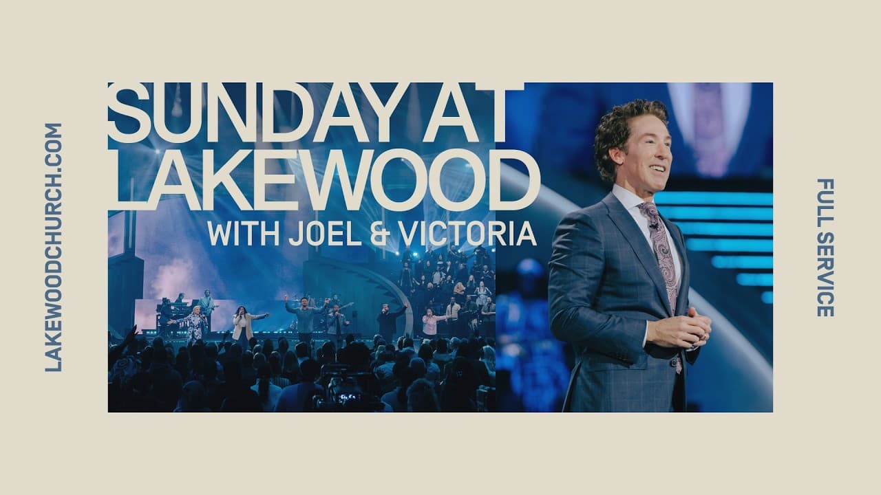 God’s Purpose Will Prevail | Joel Osteen | Lakewood Church Service