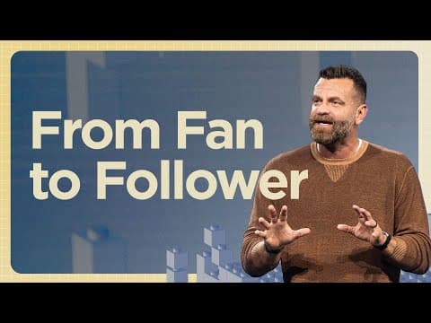 Are You a Fan or a Follower of Jesus? | Hal Mayer