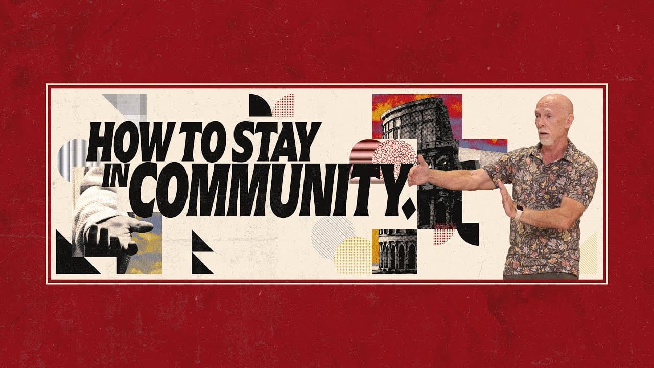 How to stay in community | In The Arena | Mark Moore