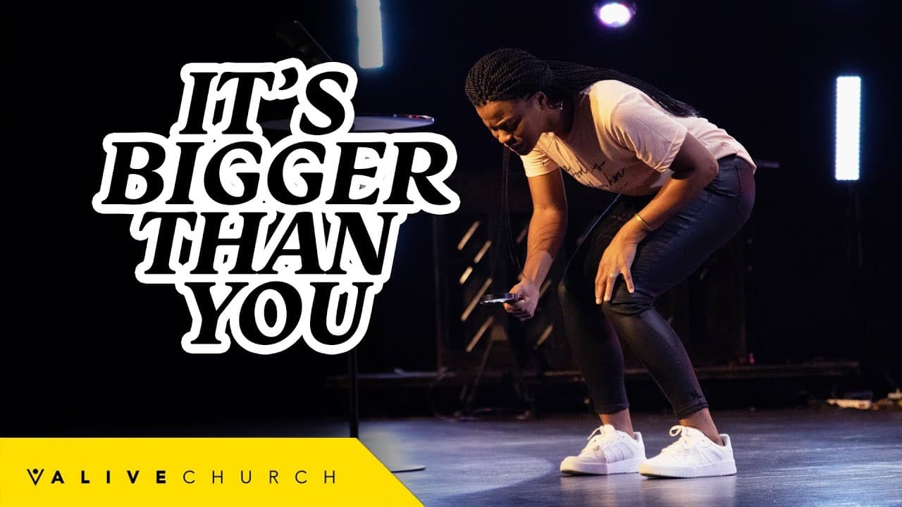 It's Bigger Than You // Knowing God's Purpose For Your Life // Ronnica Chapman