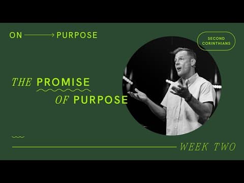 The Promise of Purpose | Brad Cooper