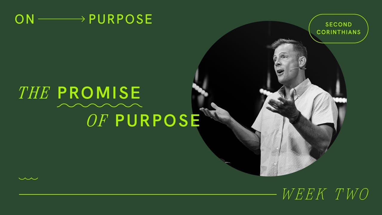 The Promise of Purpose | Brad Cooper