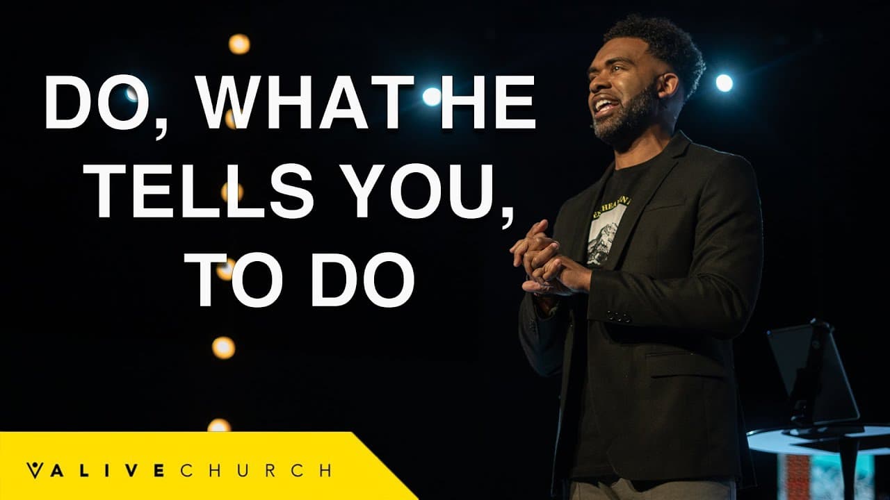 Do, What He Tells You, To Do | Pastor Ken Claytor