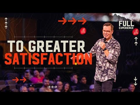 To Greater Satisfaction | Jud Wilhite + Central Live | Central Church