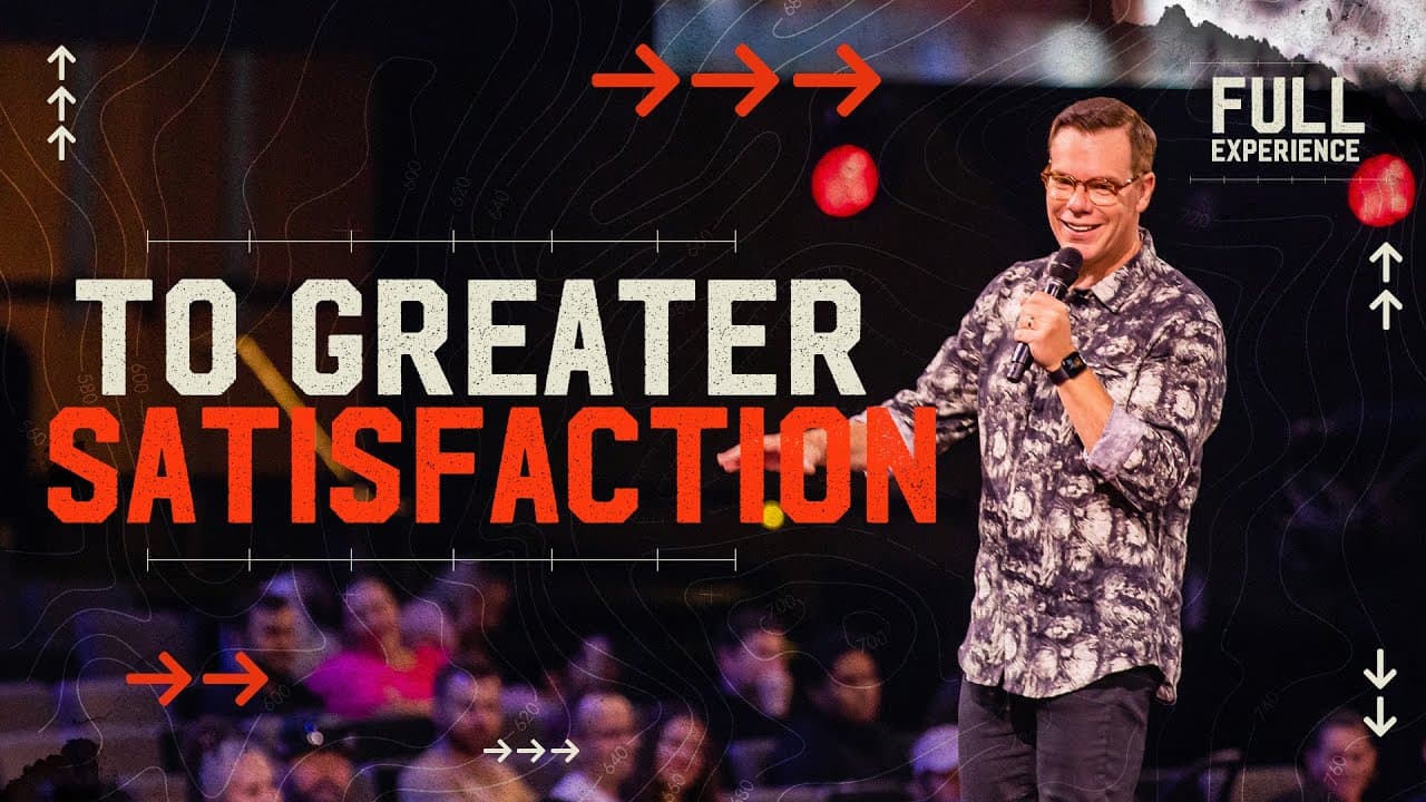 To Greater Satisfaction | Jud Wilhite + Central Live | Central Church
