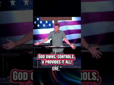 God owns (Ps 50:10-12), controls (Is 45:7), and provides (Phil. 4:19) everything. #peace #bible