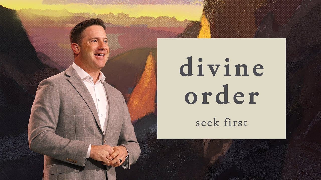 DIVINE ORDER - SEEK FIRST - MARK PETTUS