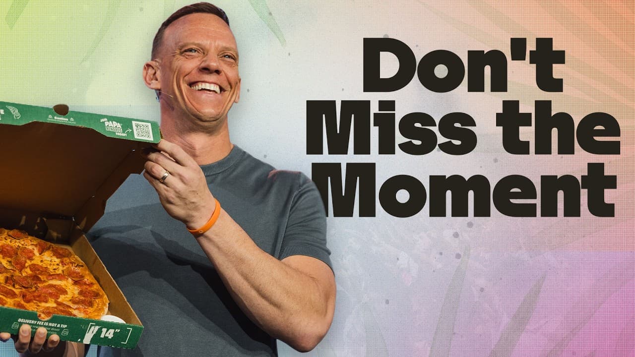 Don’t Miss the Moment | Palm Sunday | Aaron Burke