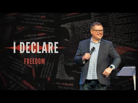 I Declare - Freedom - Message