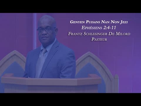 Genyen Puisans Nan Non Jezi - Ephésien 1:4-11