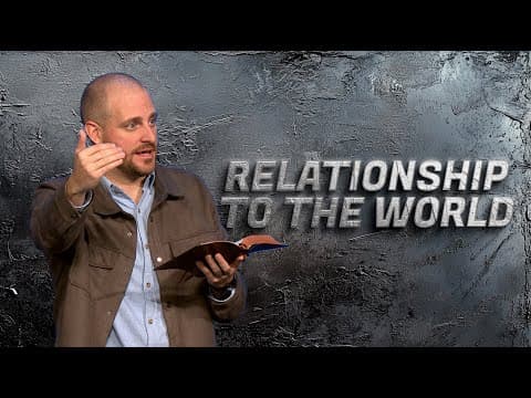 Relationship to the World - Built to Last - Pastor Trey Hildebrant - First Orlando
