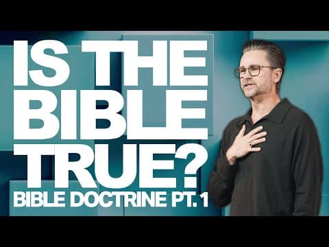 INTRO TO BIBLE DOCTRINES | Pastor Shaun Nepstad