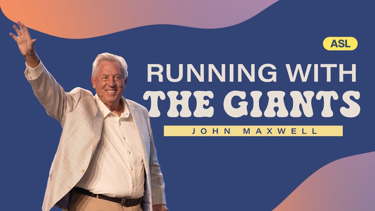 ASL | Gateway Church Live | “Running with the Giants” by John Maxwell | July 16