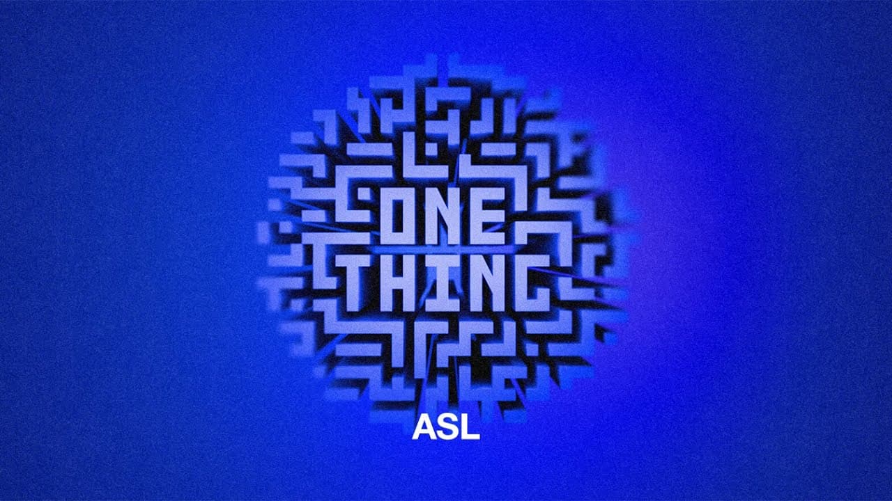 The Importance Of Baptism | One Thing | ASL