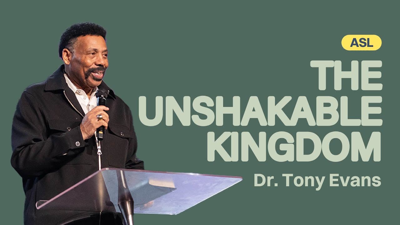 ASL | Gateway Church Live | “Unleashing the Unshakable Kingdom” by Dr. Tony Evans | October 15